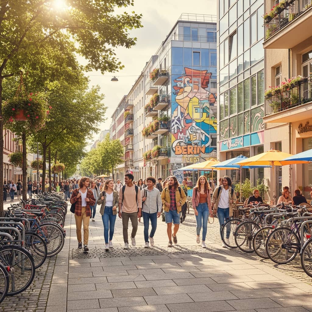 Berlin street scene