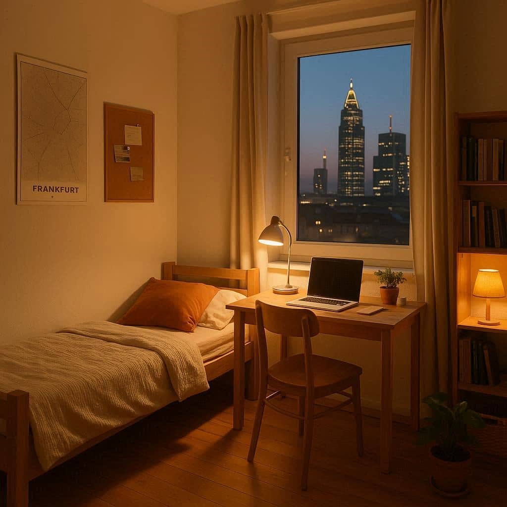 Cozy student apartment in Frankfurt