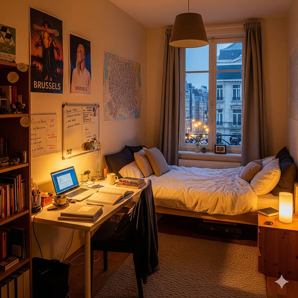 Cozy student apartment in Brussels