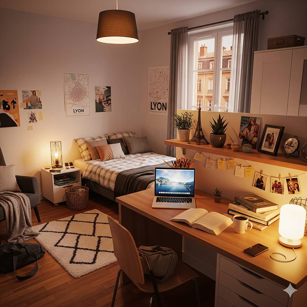 Cozy student apartment in Lyon