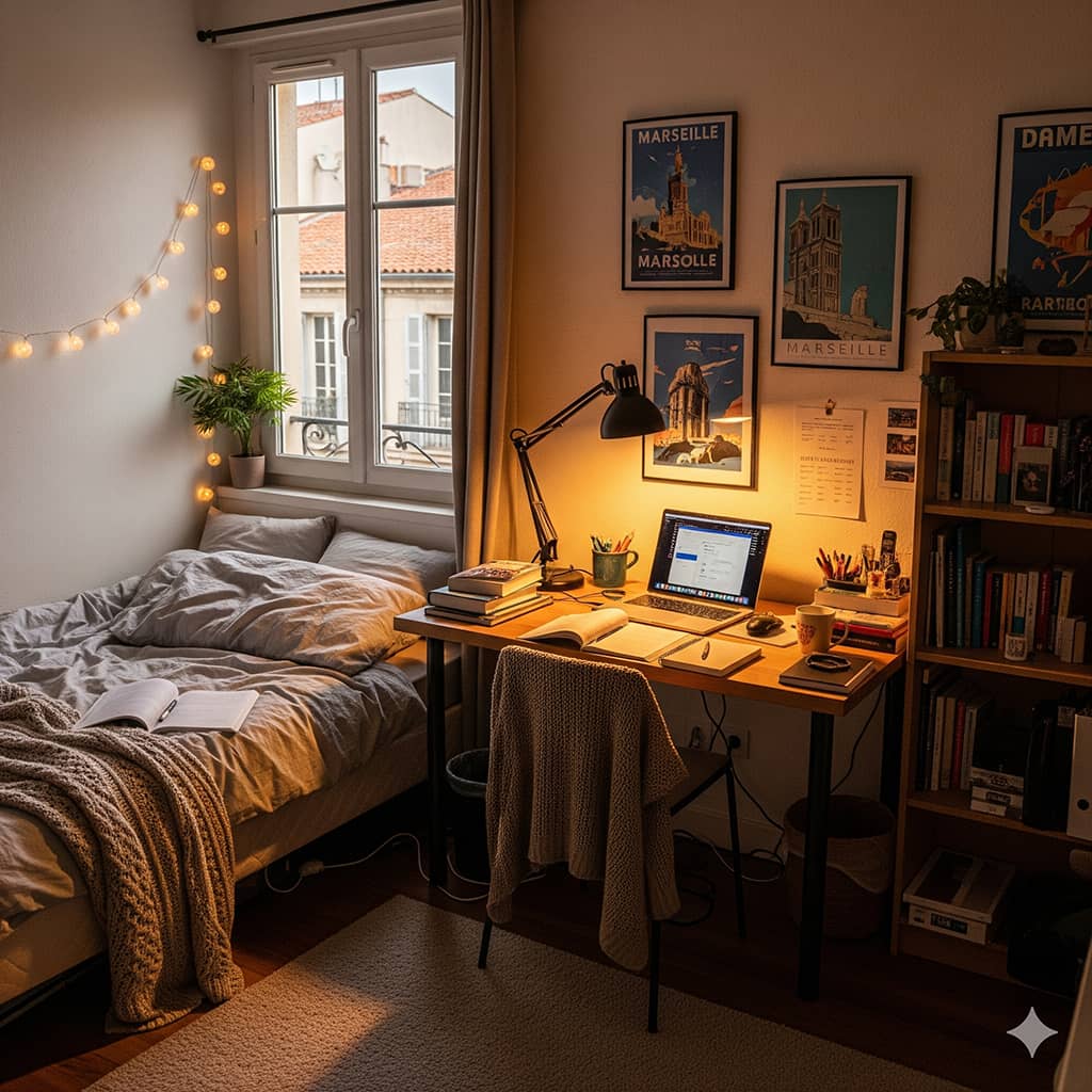 Cozy student apartment in Lyon