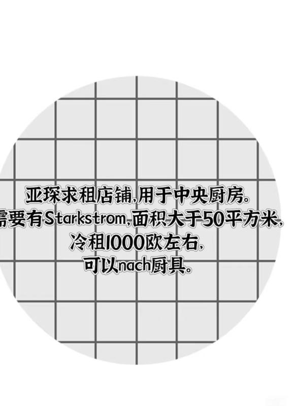德国亚琛求租店铺